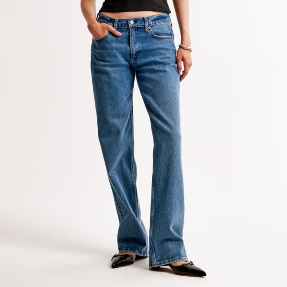 Abercrombie the 90s Baggy Low Rise Jeans Sz 27 / 4L